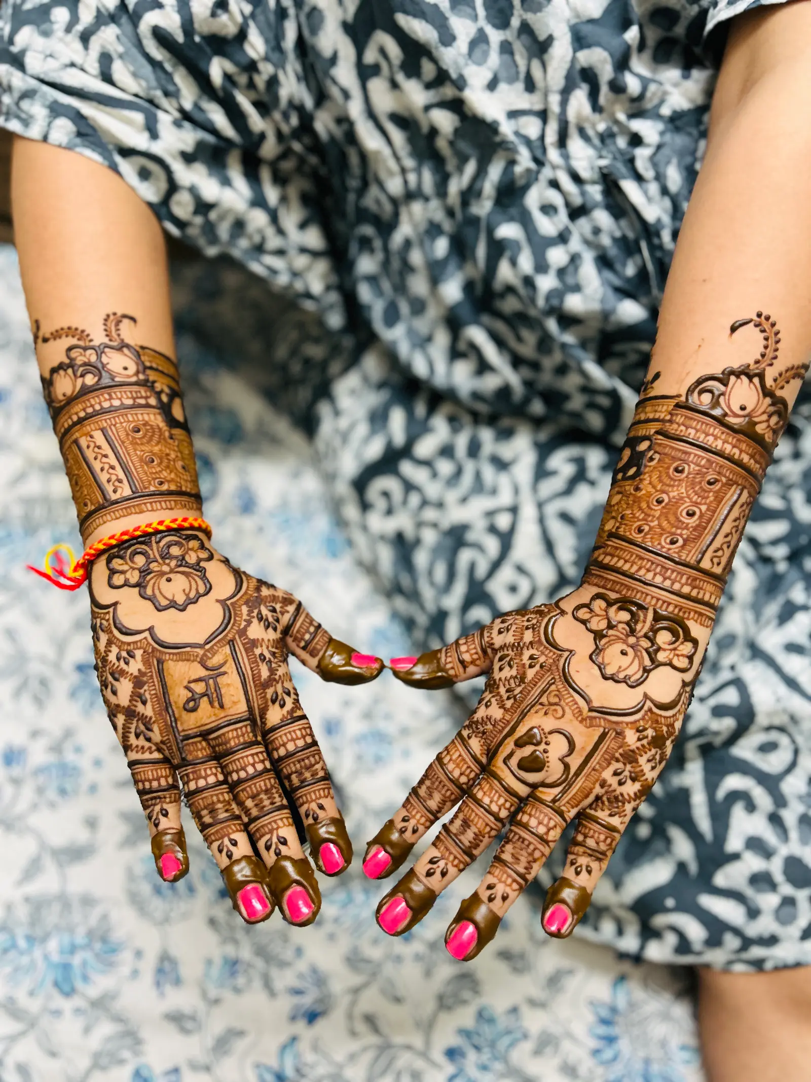 Baby Shower mehndi design by Shiva Mehndi Art